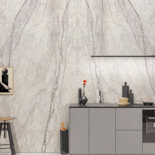 Silver Root Light Bookmatch plytelės (4)