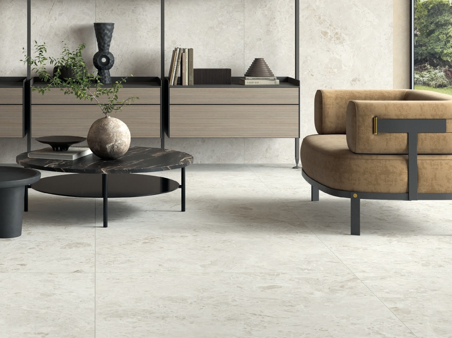 60x120cm Breccia Paradiso White plytelės