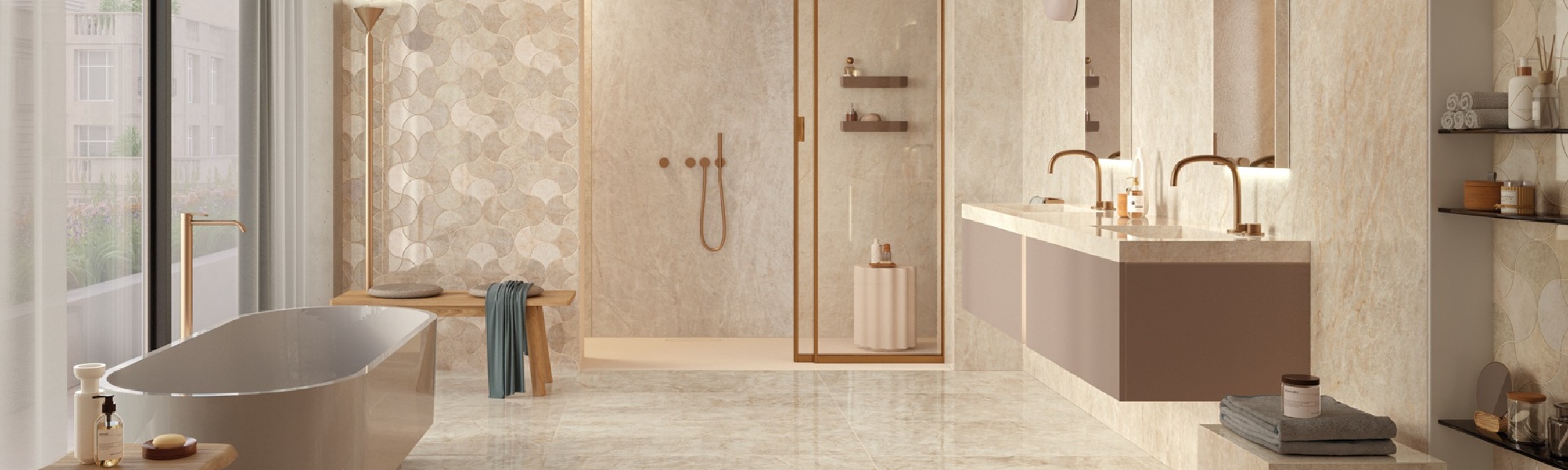 Kokios plytelės geriausiai tinka du&scaron;o ni&scaron;ai?